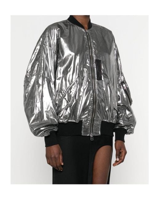 Junya Watanabe Gray Zip-Up Casual Jacket
