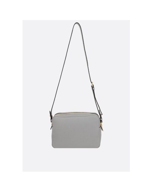 Prada White Medium Zipper Shoulder Bag