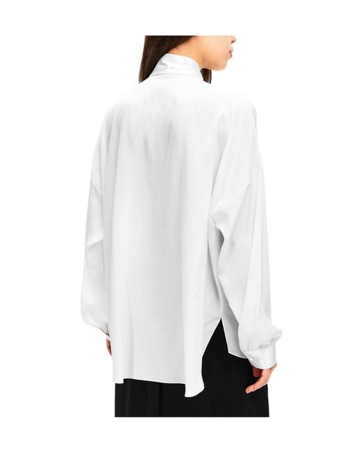 Tom Ford White Solid Color Top