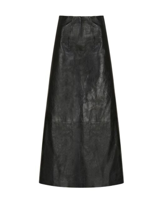 Marni Black Pleated Skirt