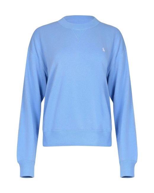 Polo Ralph Lauren Blue Logo Crewneck Sweatshirt