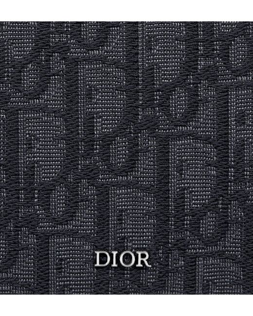 Dior Black Passport Cover for men