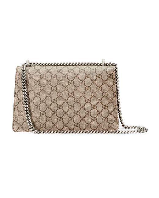 Gucci Metallic Dionysus Gg Supreme Shoulder Bag