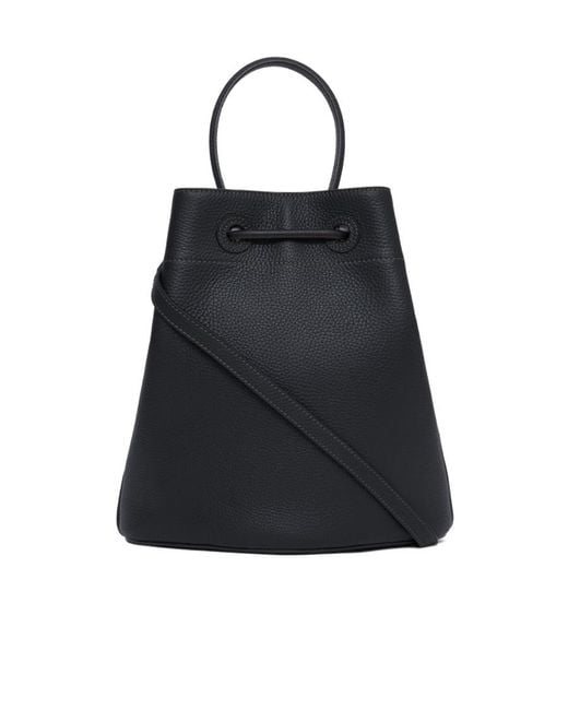 Burberry Black Small Tb Bucket Bag