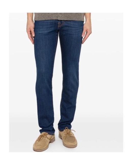 Jacob Cohen Blue Nick Faded Jeans for men