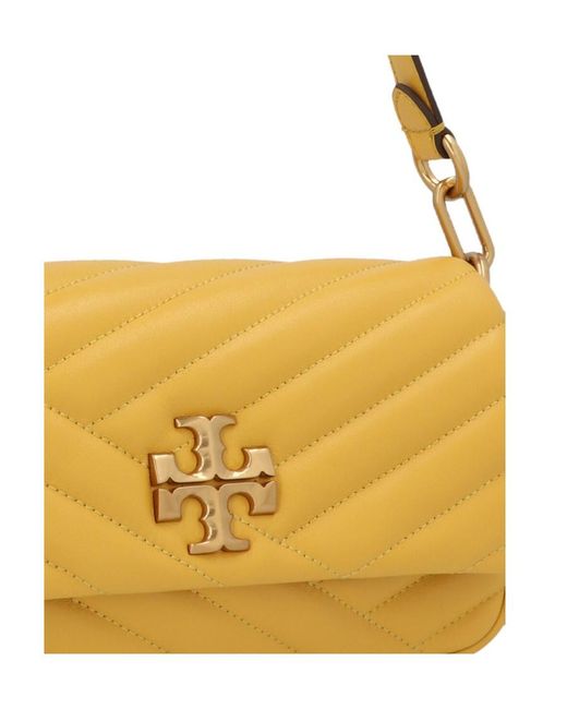 Tory Burch Metallic Small Kira Chevron Shoulder Bag