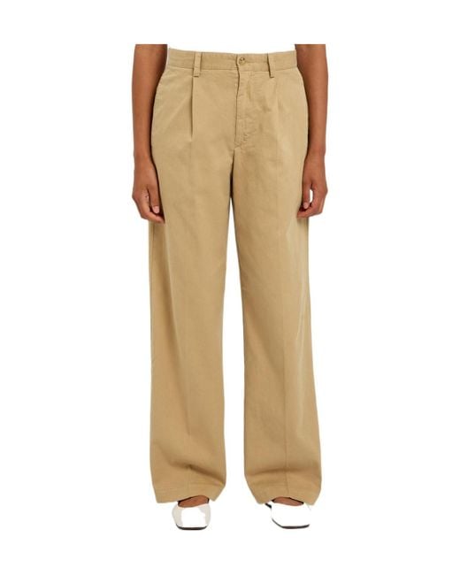 Polo Ralph Lauren Natural Straight-Leg Twill Trousers