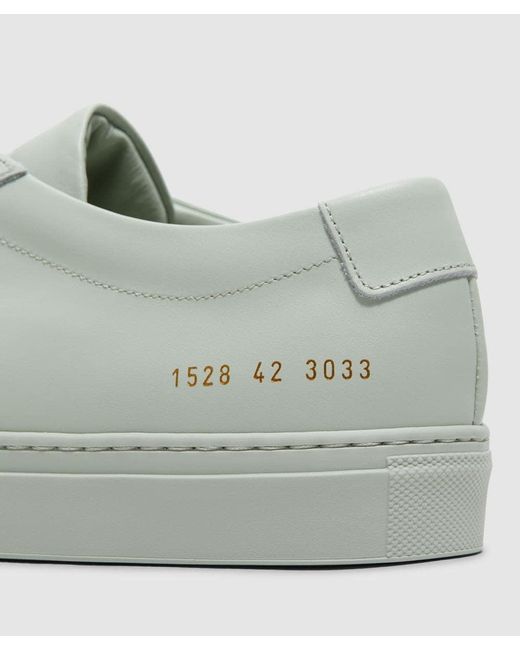 Common Projects Gray Achilles Low-Top Sneakers for men