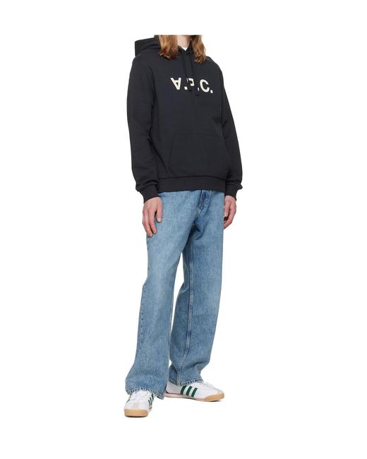 A.P.C. Blue Standard Grand Vpc Hoodie for men