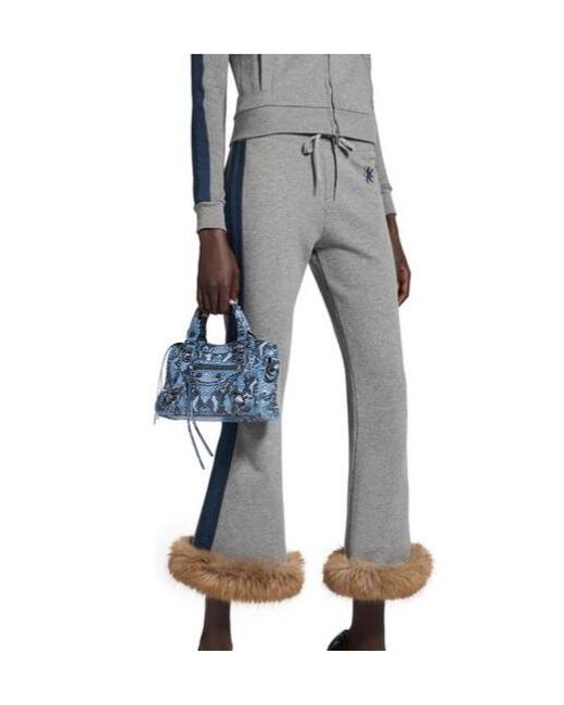 Balenciaga Blue Le City Mini Shoulder Bag