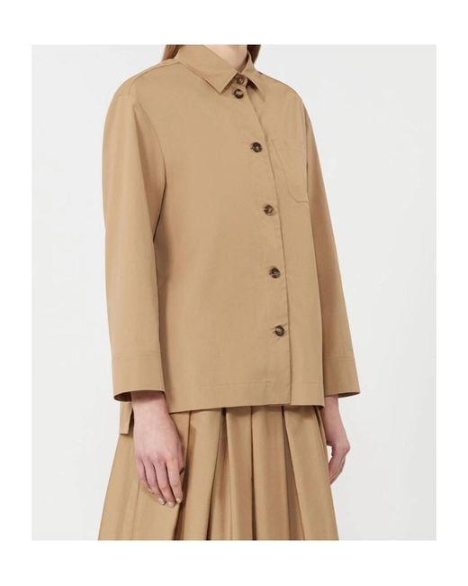 Max Mara Natural 'S Arianne Button-Up Shirt