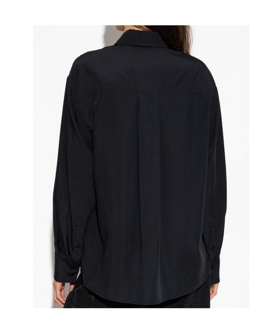 Isabel Marant Blue Fabriza Button-Up Shirt