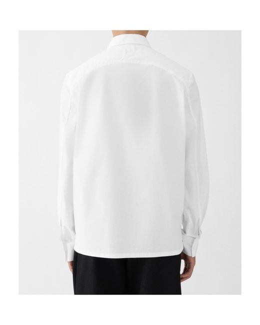 Jacquemus White Cotton Shirt for men
