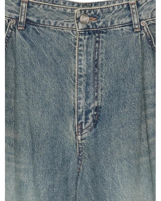 Juun.J Blue Belt Loop Jeans for men