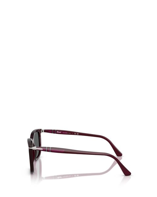 Persol Gray Square Frame Sunglasses for men
