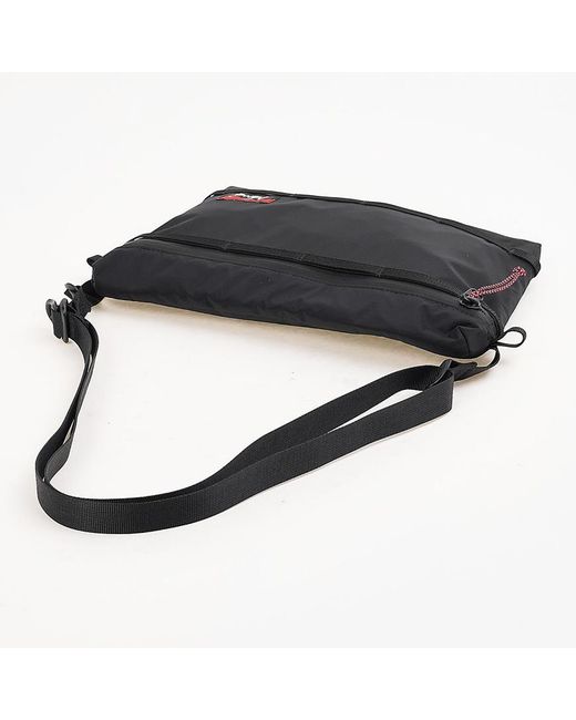 NANGA Blue Zippered Shoulder Bag for men