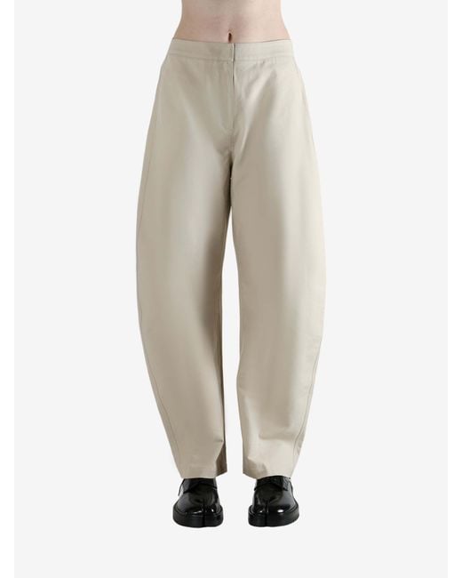 Amomento Gray Curved Long Pants