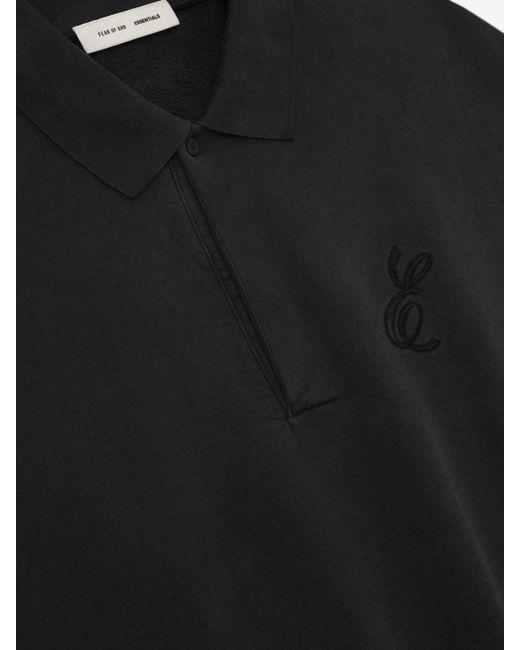 Fear Of God Black Classic Polo Sweater for men