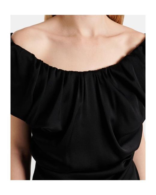 Vivienne Westwood Black Draped Dress