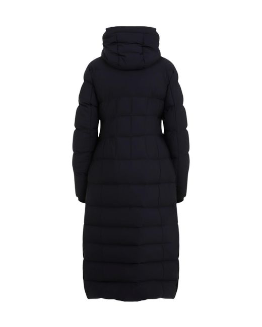 Moose Knuckles Blue Jocada High-Neck Coat