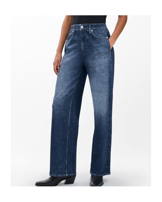 Rag & Bone Blue Multi-Pocket Jeans