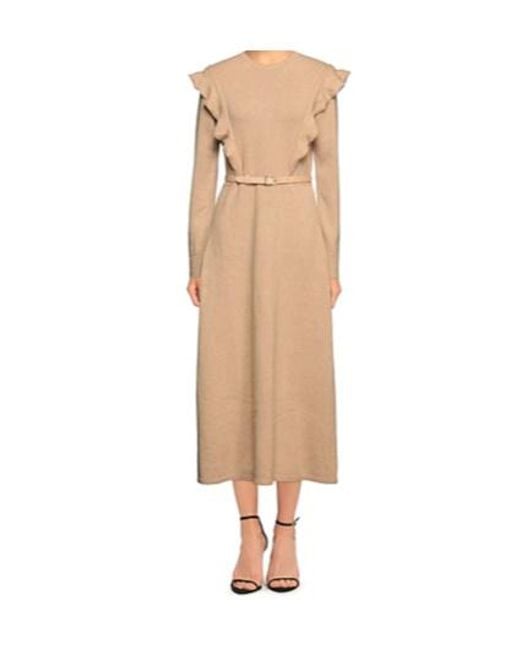 Chloé Natural Knit Dresses