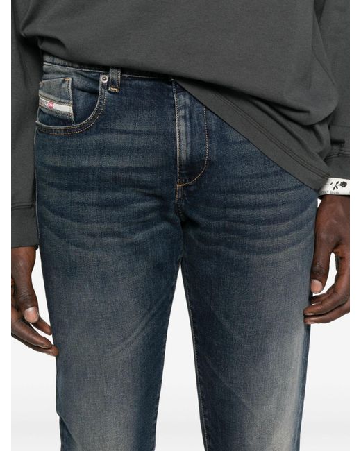 DIESEL Blue 2019 D-Strukt Slim Jeans for men