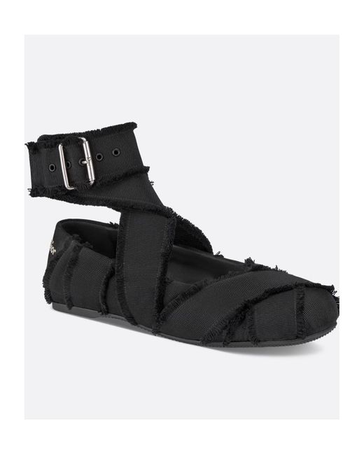 Dior Songe Ballet Flat in Black | Lyst
