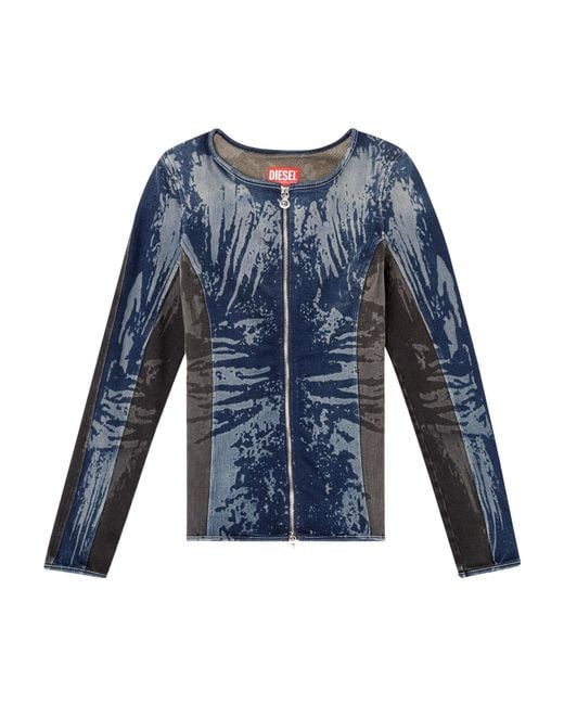 DIESEL Blue Gary Top