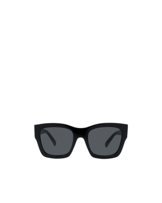 Stella McCartney Black Eyewear Square Frame Sunglasses