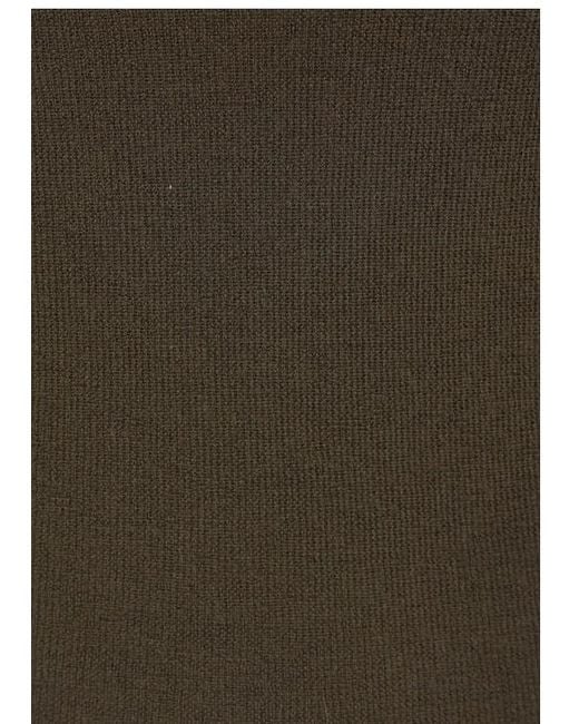 Co. Green Ribbed-Knit Trim Vest