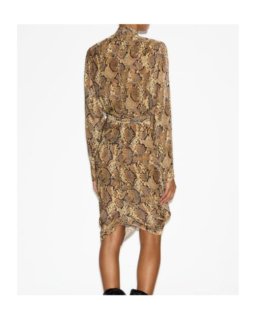 Isabel Marant Natural Cleora Dress