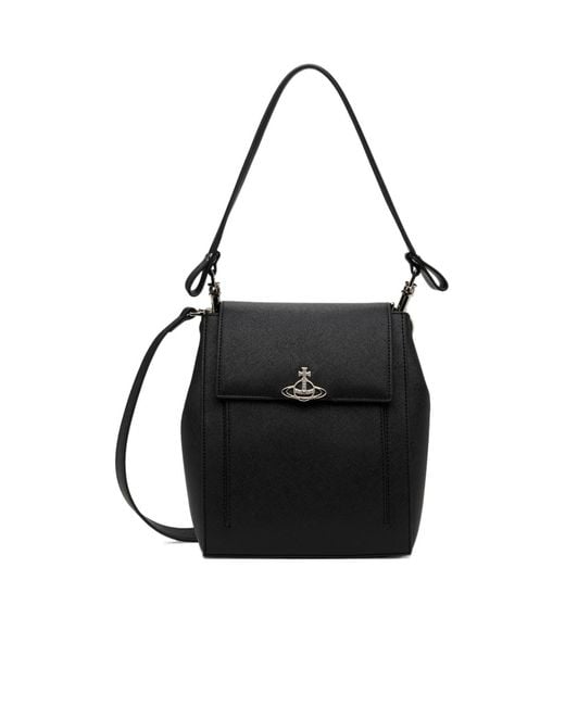 Vivienne Westwood Black Rosemary Shoulder Bag for men