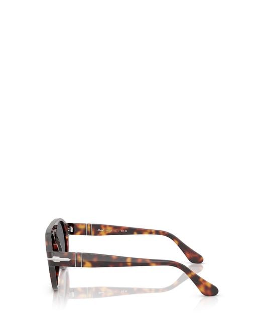 Persol Gray Pilot Frame Sunglasses for men