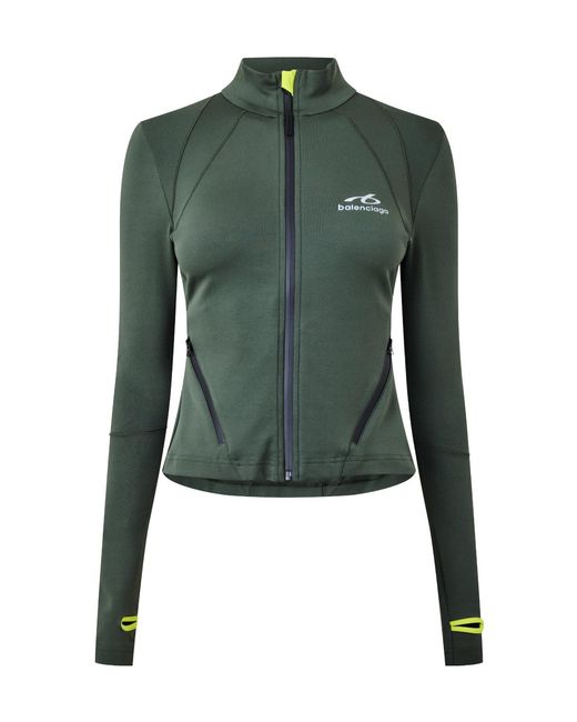 Balenciaga Green Simple Jacket