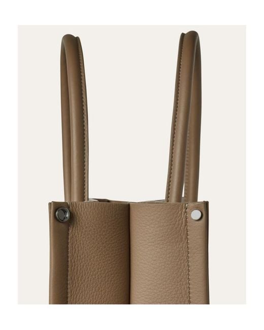 Loro Piana Brown Beam Small Handbag for men