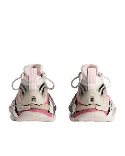 Balenciaga White Triple S.2 Gradient Sneakers