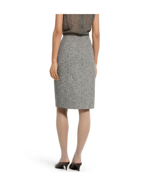 Gucci Gray Classic Skirt