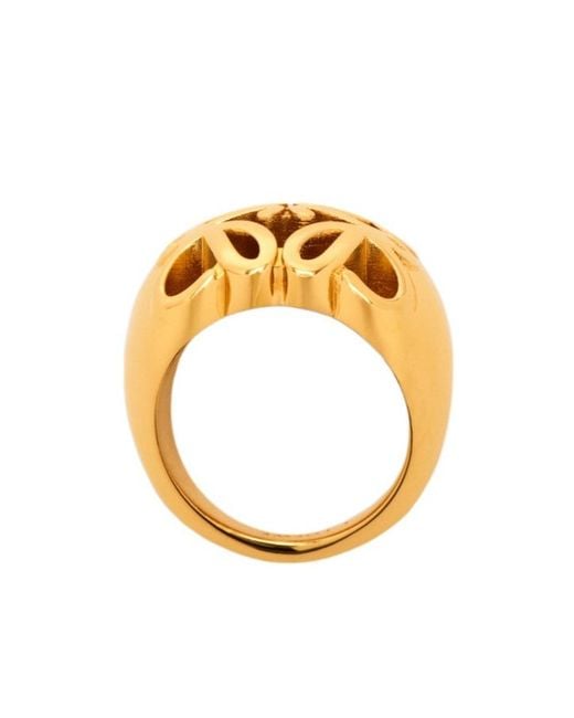 Loewe Metallic Logo Ring