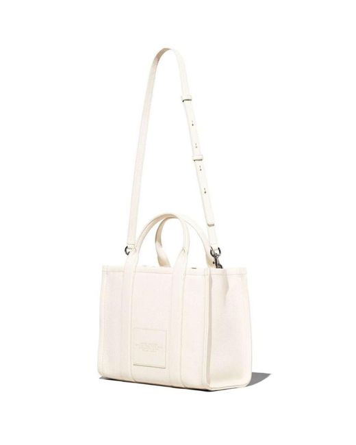 Marc Jacobs Natural The Medium Logo Detailed Tote Bag