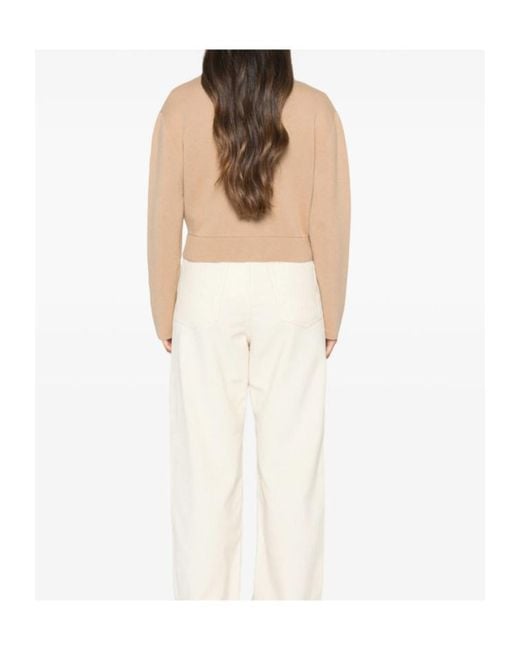 Allude Natural Long-Sleeve Jacket