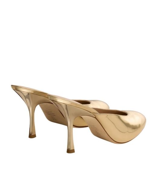 Stuart Weitzman Natural Madison Mule 85