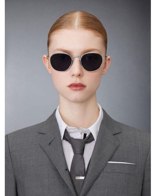 Thom Browne Multicolor Eyewear Pantos Frame Sunglasses for men