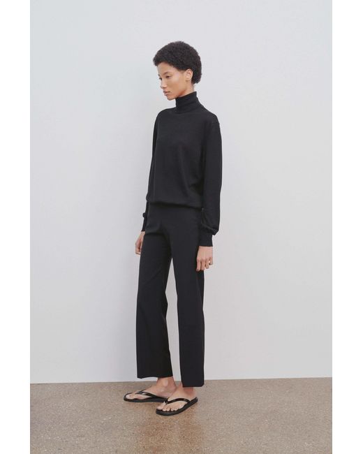 The Row Blue Flame Cropped Pants