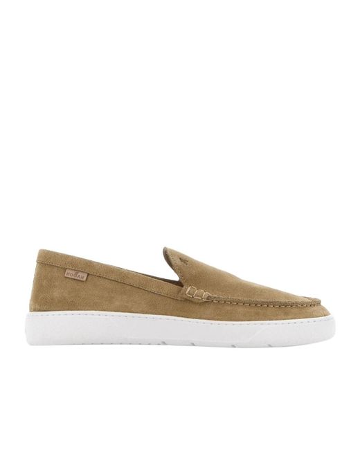 Hogan Natural Sporty Loafers for men