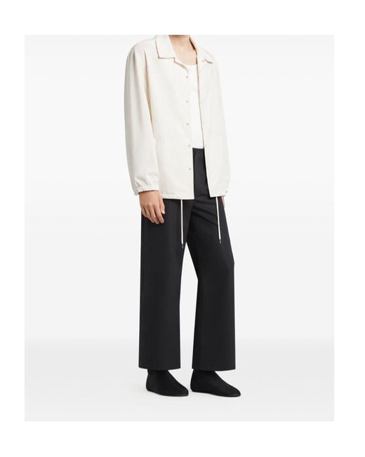 Courreges White Buttoned Shirt Jacket for men