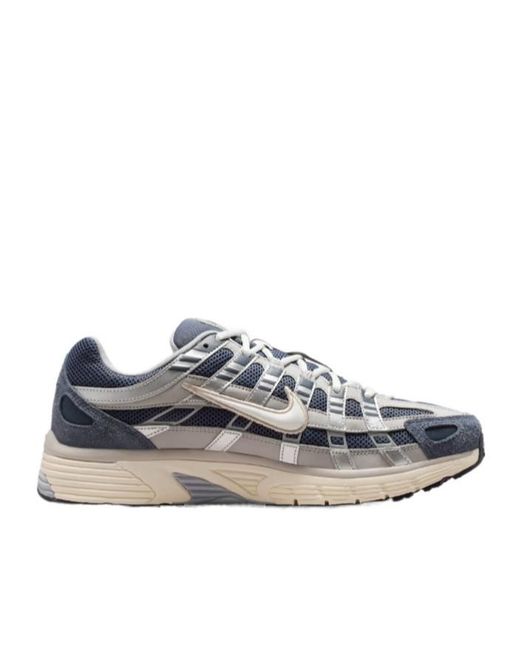 Nike Multicolor P 6000 Mesh Sneakers for men