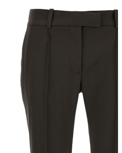 The Attico Black Belt Loops Slacks