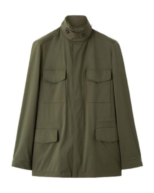 Loro Piana Green Traveller Field Jacket for men