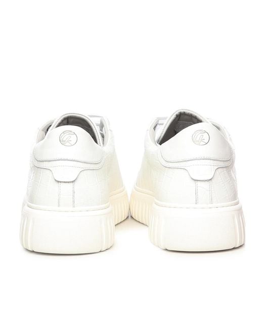 Giuliano Galiano White Mars Low-Top Sneakers for men